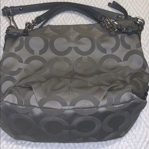 Coach gray bag